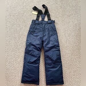 Kids Navy Overalls with Adjustable Straps